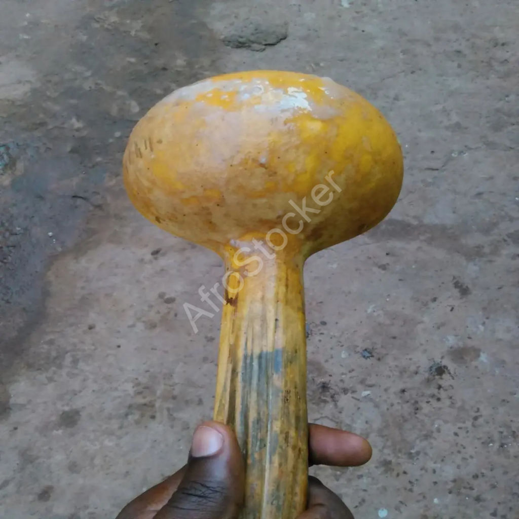 cuillère en calebasse africaine artisanale ustensile traditionnel cuisine africaine
