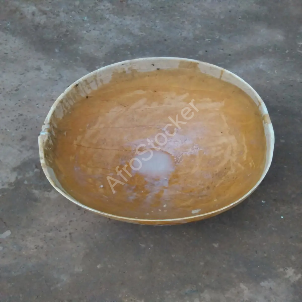 calebasse africaine naturelle brute non décorée récipient traditionnel pour eau et cuisine