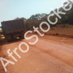Chantier BTP Afrique route HD
