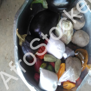 Condiments africains au marché – Image HD traditionnelle africaine