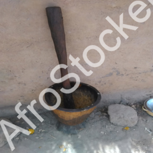 Mortier Pilon Cuisine Africaine – Traditional Cooking Tool