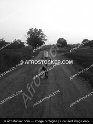 Enfants Africains — Vie Quotidienne Village Rural