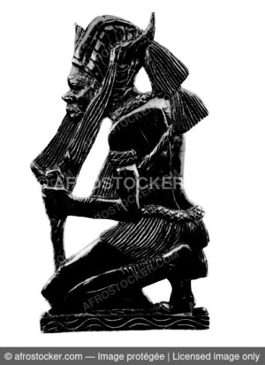 Vieux chasseur ouest africaine203