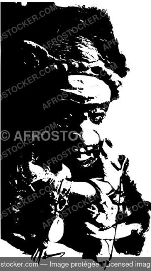 Vieux sage africaine25
