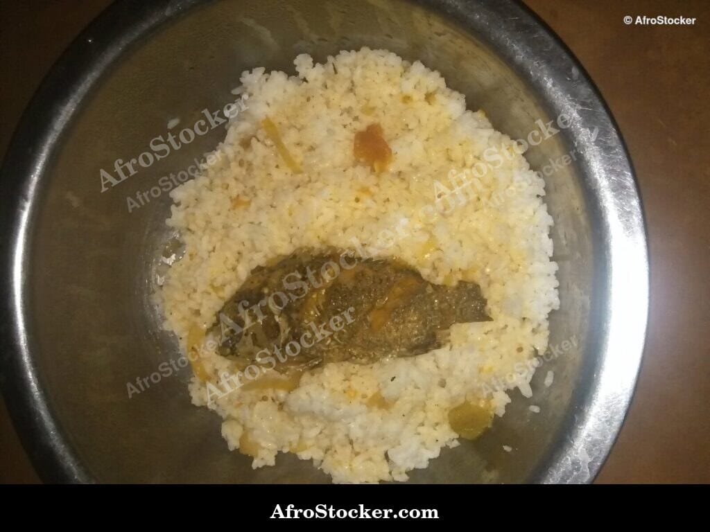 Rice and Fish, Classic West African Dish - AfroStocker