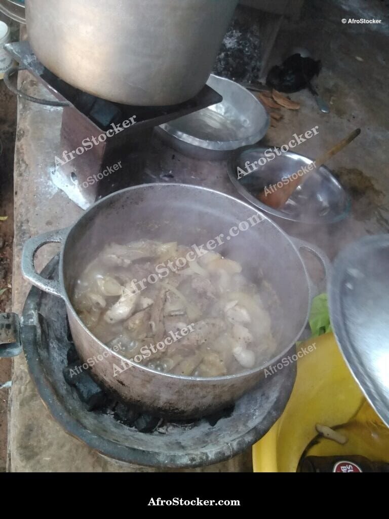 African Traditional Storage Pot