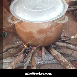 Aluminum Cooking Pot, African Household