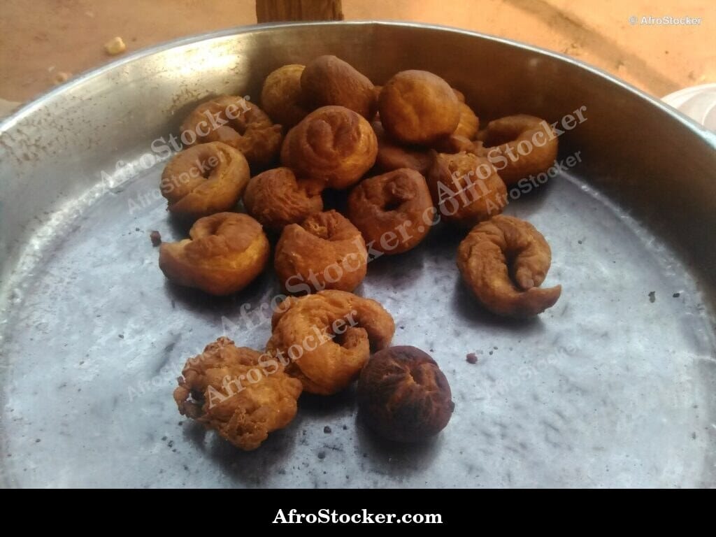 beignets cooling tray kitchen africa snack