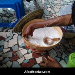 calabash fresh milk rural africa pastoral