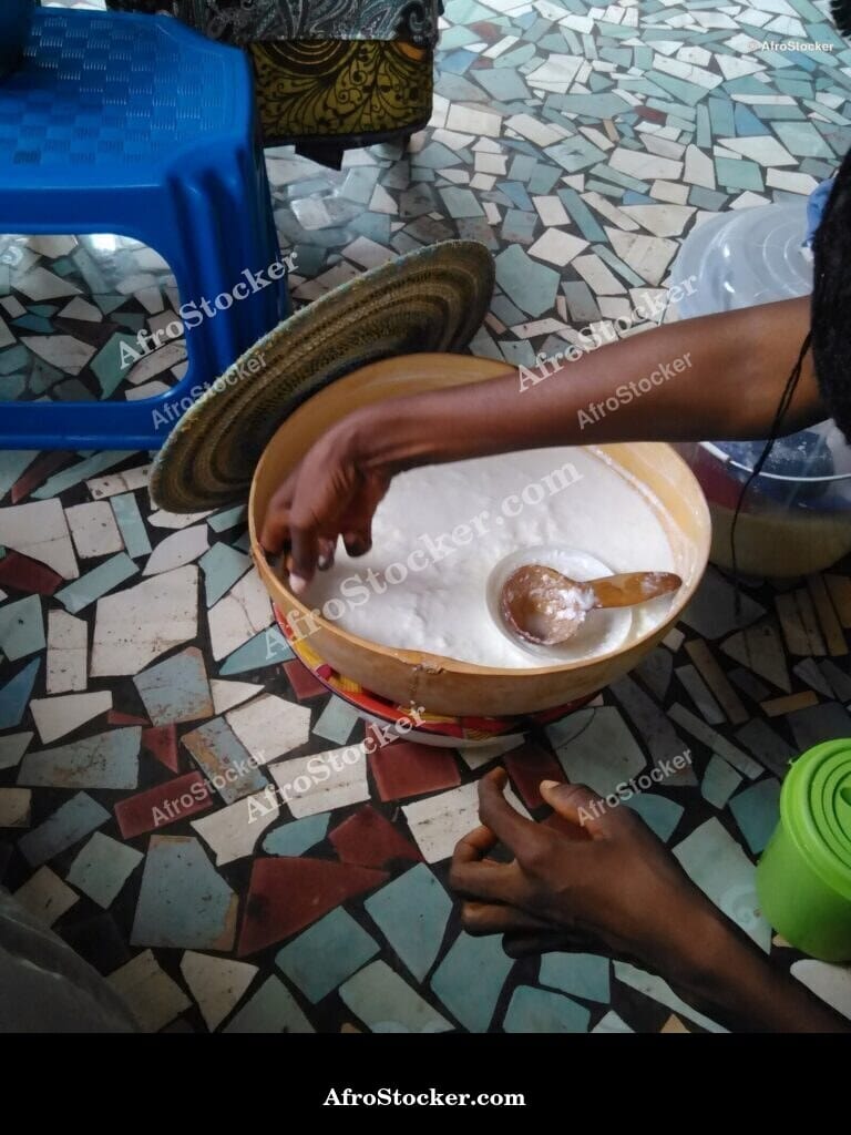 calabash fresh milk rural africa pastoral