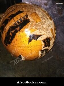 Calabash Art Motif Africa, West Africa HD Photography