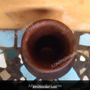 African Clay Pot, Traditional Pottery Craftsmanship