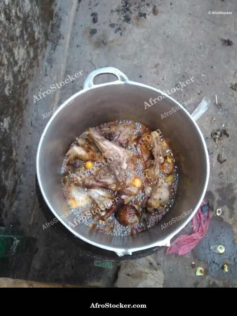 cooking pot open fire traditional africa