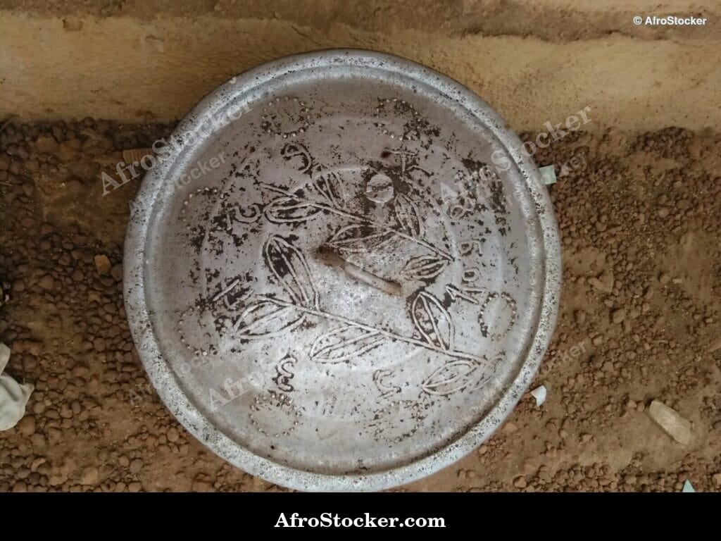 African Cooking Pot Lid, Traditional Kitchen