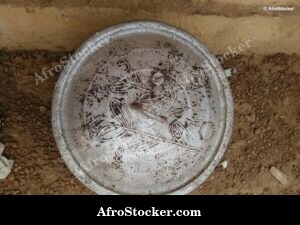 African Cooking Pot Lid, Traditional Kitchen