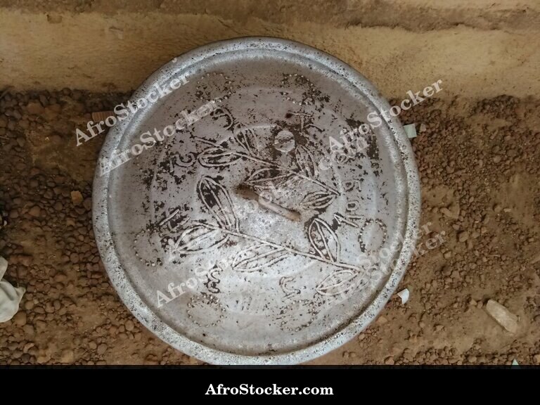 African Cooking Pot Lid, Traditional Kitchen