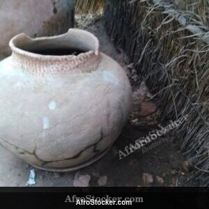 Two African Terracotta Canaris, Clay Pottery
