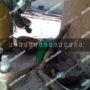 Woman Cooking in African Village - AfroStocker
