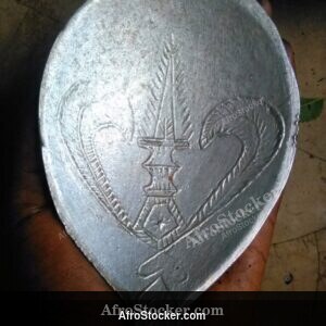 Large Cuillere En Fer Design, West Africa HD Photography