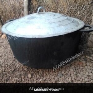 Large African Cooking Pot Lid, Traditional Kitchen