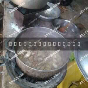 Traditional African Pot, Village Kitchen - AfroStocker