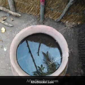 Handmade Water Jar West Africa HD Photography
