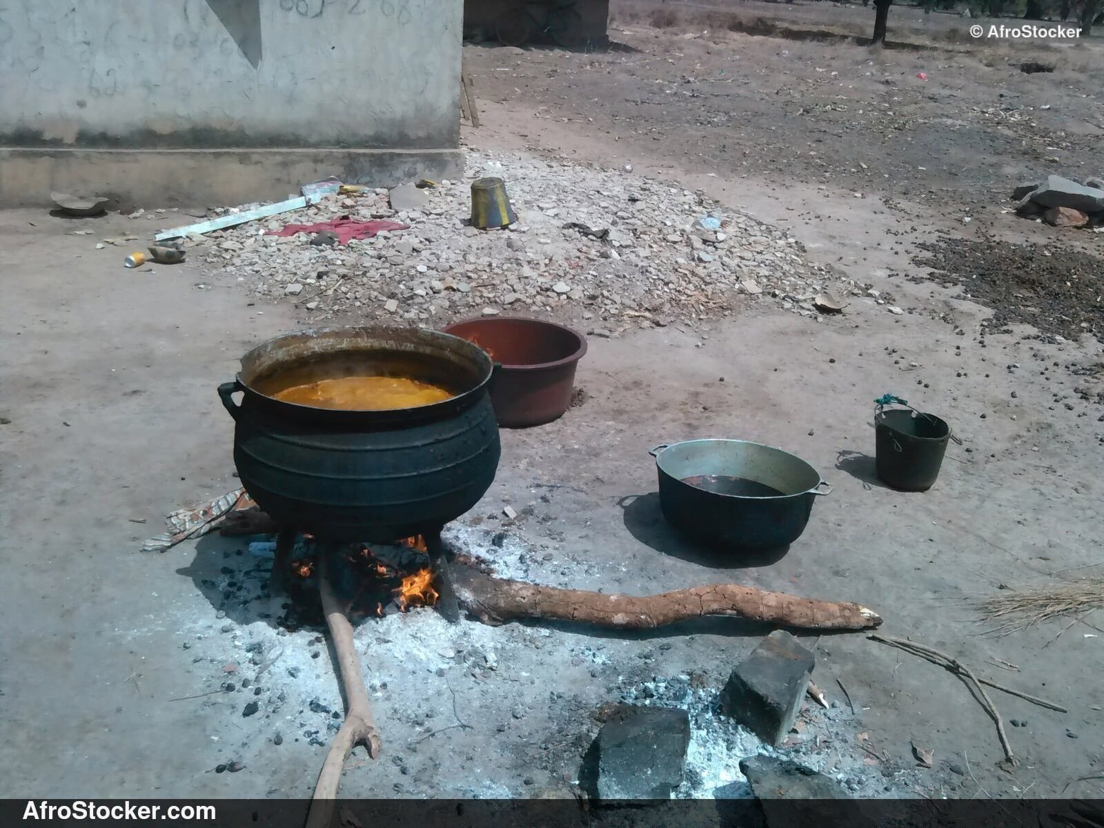African Red Palm Oil in Bowl - AfroStocker