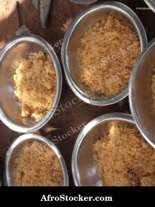 Classic African Jollof Rice Platter