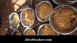 Classic African Jollof Rice Platter