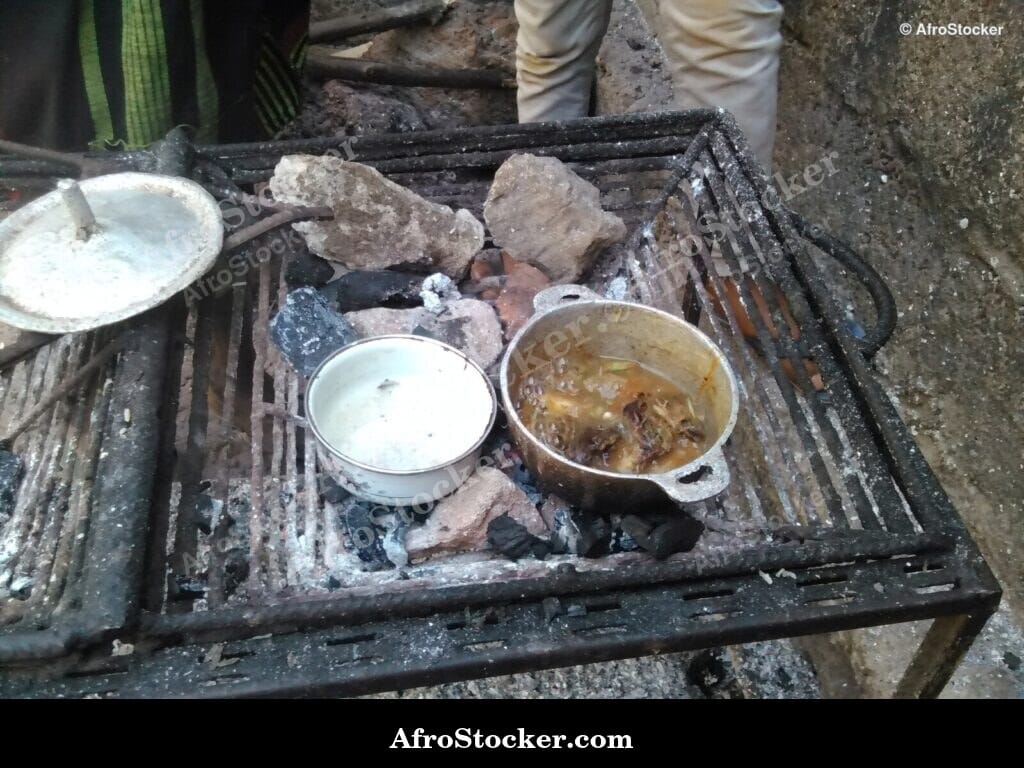 Large Clay Pot Collection, African Market