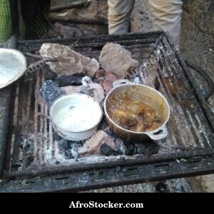 Large Clay Pot Collection, African Market