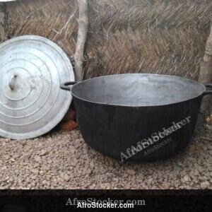 Traditional African Cooking Pot, Village Kitchen