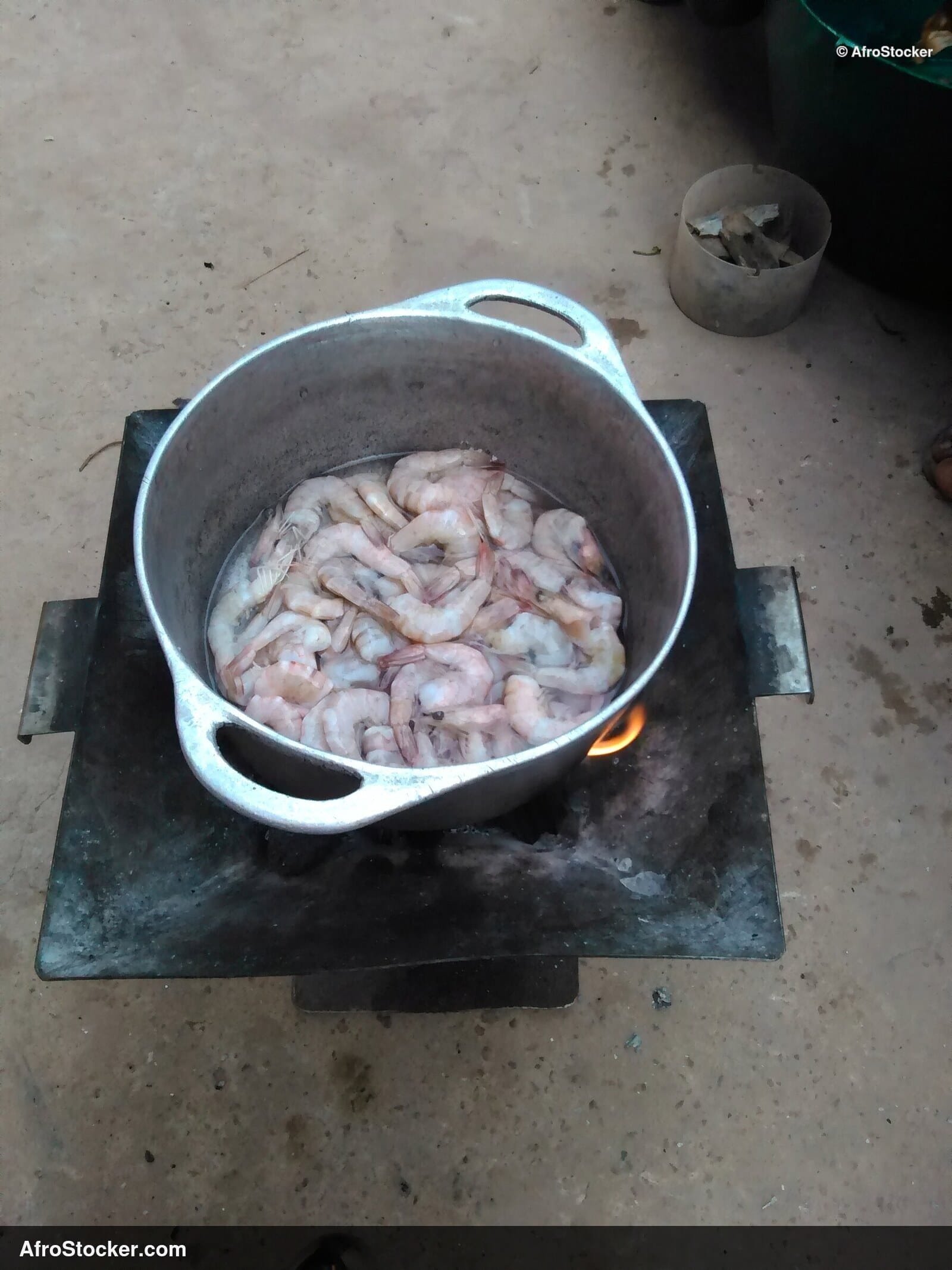 Pot on Fire, African Cooking - AfroStocker