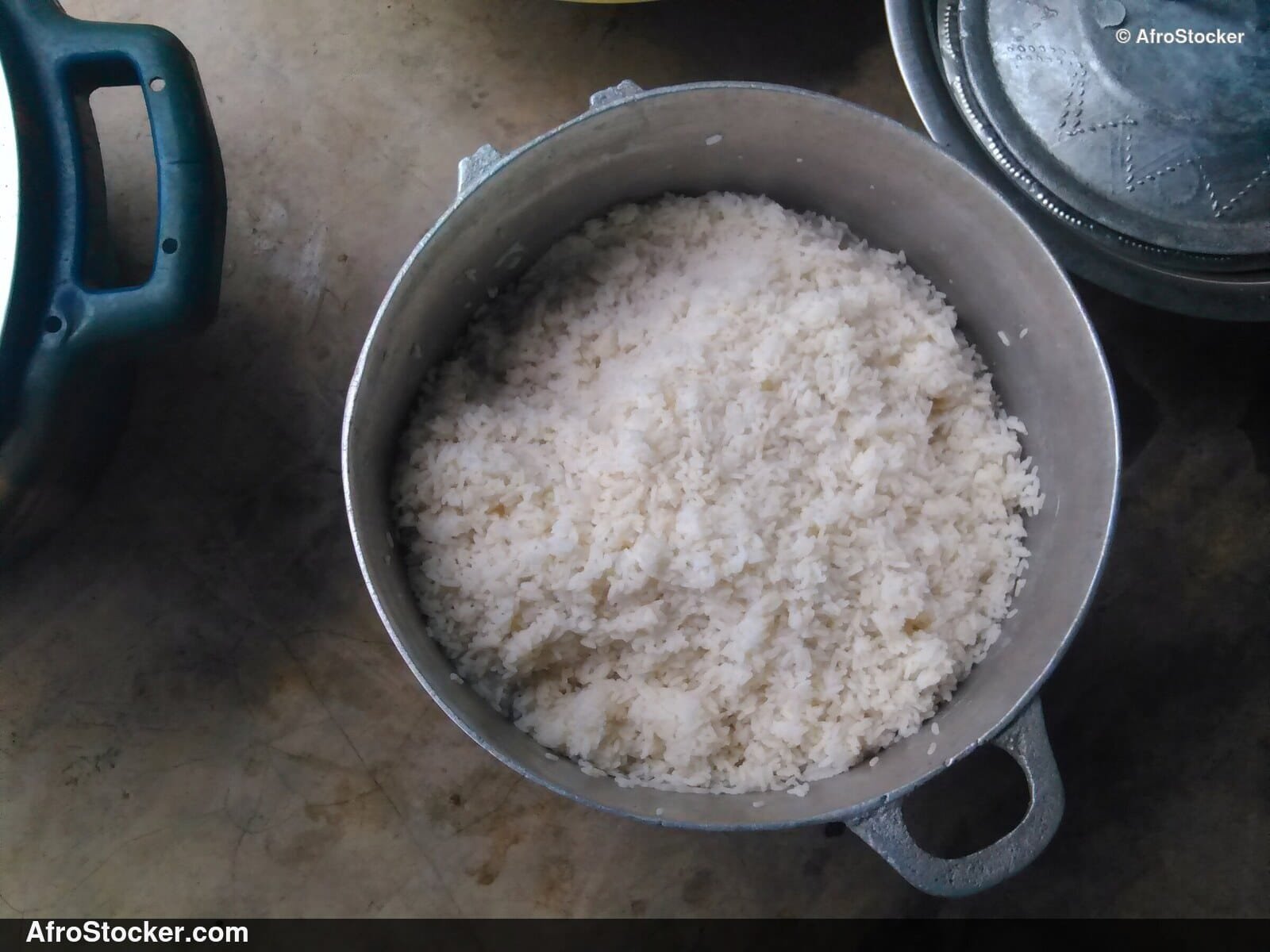Pot of Hot Rice, African Kitchen - AfroStocker