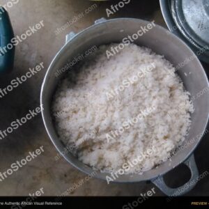 Pot of Hot Rice, African Kitchen - AfroStocker