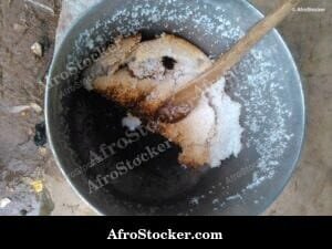 African Rice Gratin in Cooking Pot