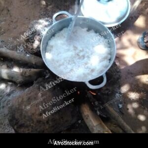 African Pots on Wood Fire - AfroStocker