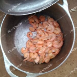 Shrimp Cooking in African Pots - AfroStocker