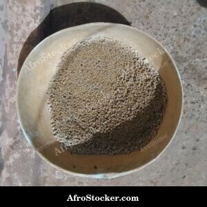 millet ball grain texture africa closeup