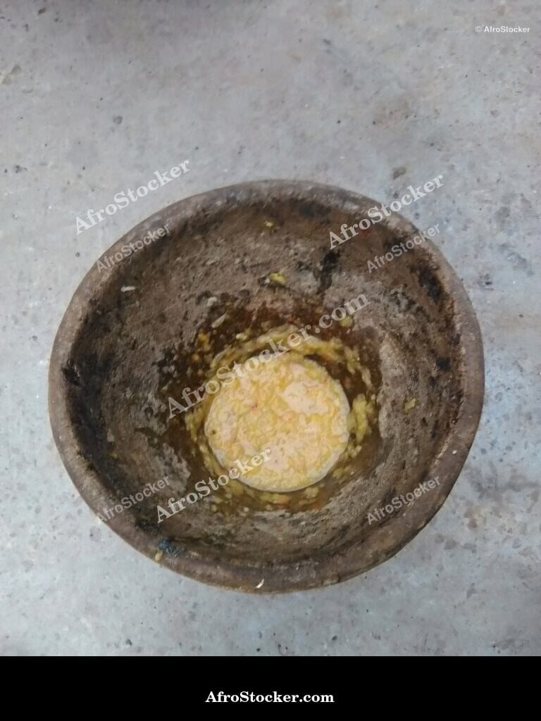 African Mortar, Traditional Kitchen Utensil - AfroStocker