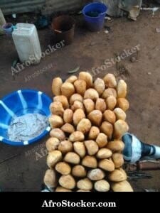 Handmade African Bread at Village Market