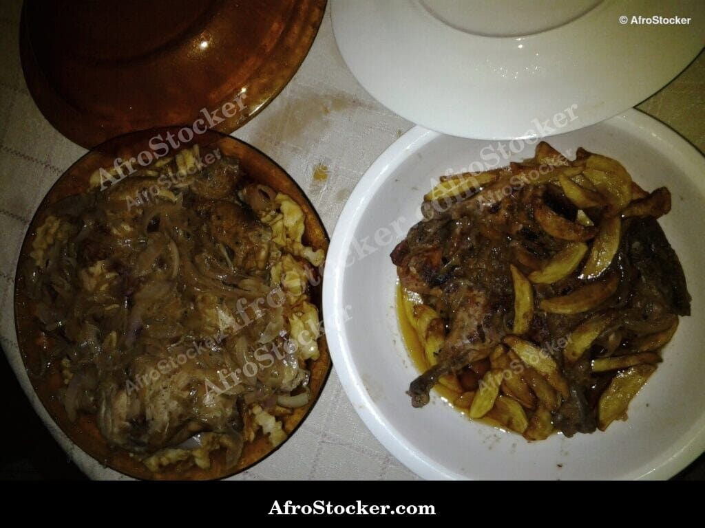 Grilled Chicken Plates, West Africa - AfroStocker