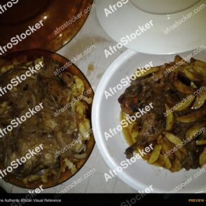 Grilled Chicken Plates, West Africa - AfroStocker