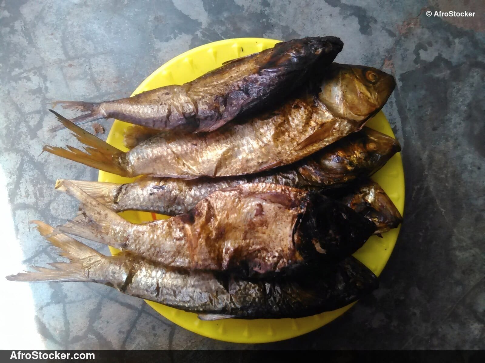 Fish Drying in the Sun, African Village - AfroStocker