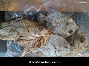 Dried Fish Sold at Market, Africa