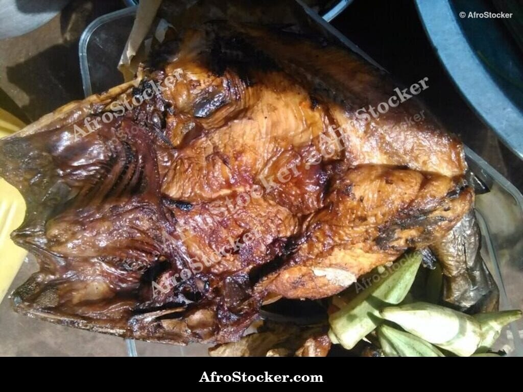 Dried Fish, Nigerian Market West Africa