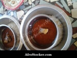 Spiced Rice and Fish, Traditional African Recipe