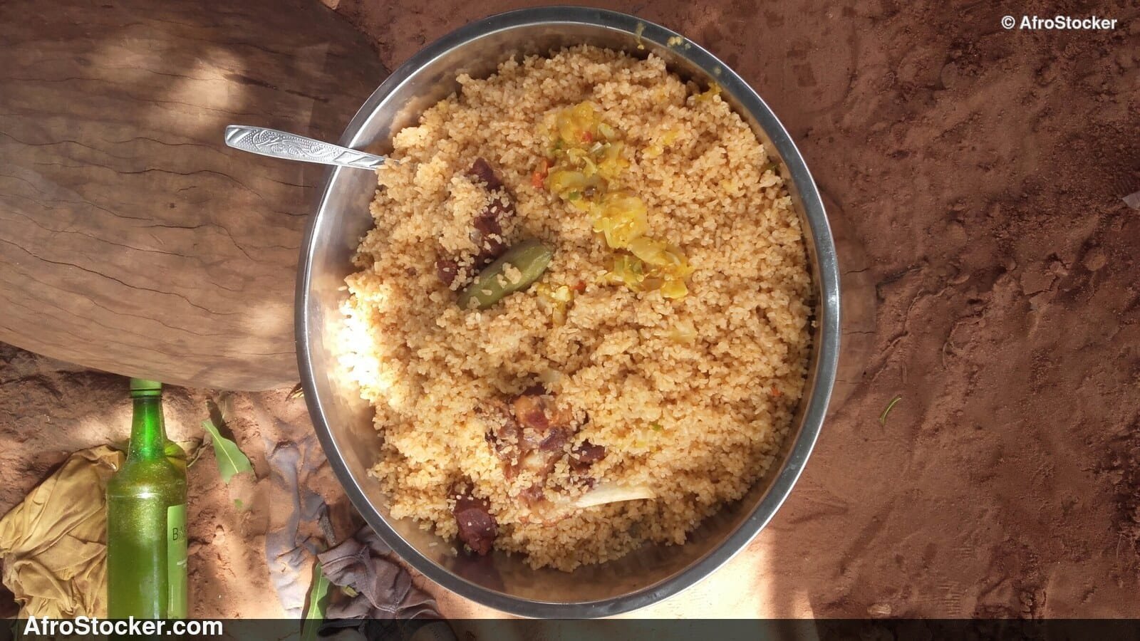 Red Jollof Rice with Vegetables - AfroStocker