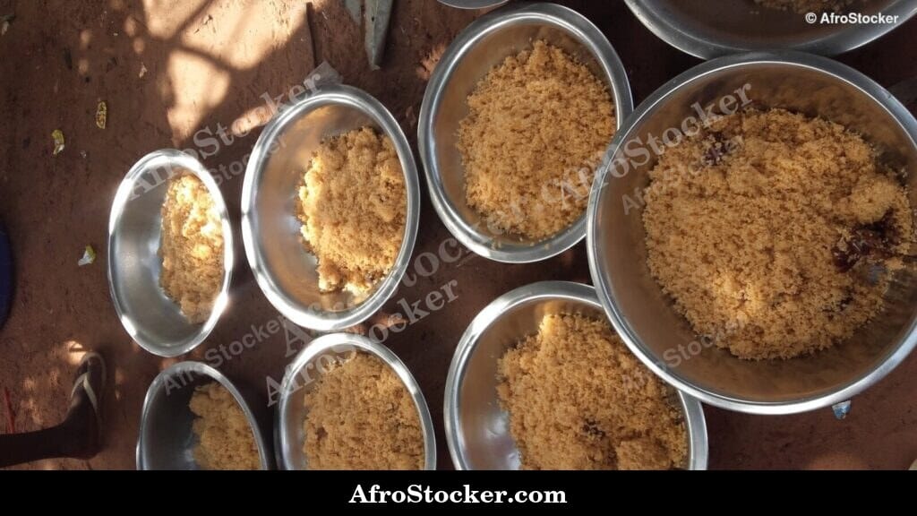 Wolof Rice with Vegetable Garnish - AfroStocker