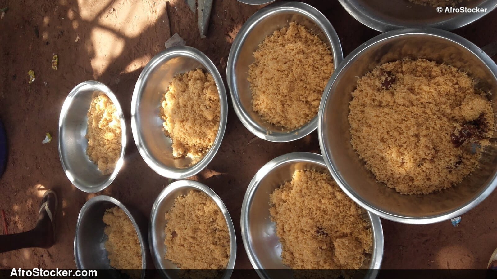 Wolof Rice with Vegetable Garnish - AfroStocker